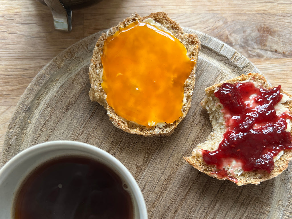 Glutenfri boller med havtornflager